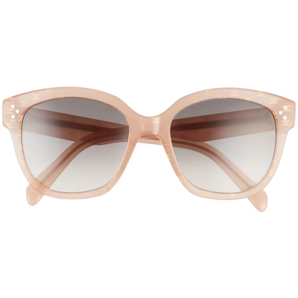 CELINE 55mm Gradient Round Sunglasses New Without Tag - Picture 1 of 5